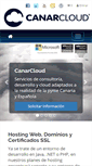 Mobile Screenshot of canarcloud.es